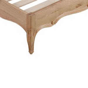 Cama Moderna con Cabecera Tapizada, Hecha de Madera de Caoba Sólida, con Altura Ajustable y Almacenamiento, para Uso en Interiores - Product Image 5