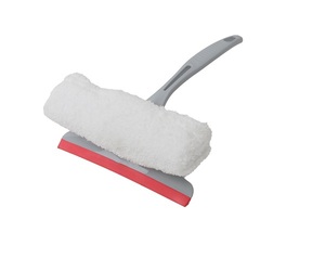 Paño de microfibra Car Wash Squeegee Multiusos Goma Plástico Ducha Vidrio Limpiador de ventanas Esponja Uso funcional en el baño - Product Image 1