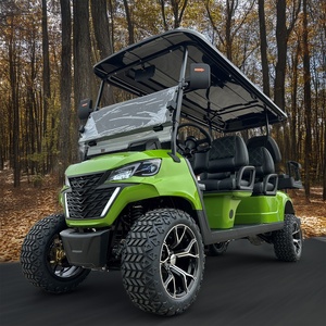 Luxury High Quality 2+2 Seat Smart Golf Buggy Cheap Price 5000W Lifted Electric Golf Cart Off Road - Product Image 4