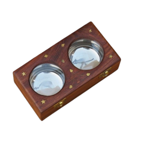 Caja de Madera para Utensilios de Cocina, Estilo Contemporáneo, Contenedor Artesanal para Frutos Secos con Tapa de Clip, Dulces, Papas Fritas, Galletas y Otros Bocadillos Portátiles - Product Image 6