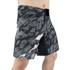 Shorts MMA professionnels de conception personnalisée Faites vos propres vêtements de sport pour l'entraînement aux arts martiaux mixtes Short de combat MEN Sublimation - Product Image 5
