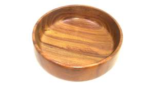 Cuencos Grandes de Madera de Acacia Ecológicos Hechos a Mano de la Mejor Calidad, Vajilla para Ensaladas, Aptos para Lavavajillas, Modernos y de Lujo - Product Image 2