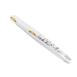 Pince à cils en acier inoxydable durable pour les techniques d'extension de cils classiques, volumineuses et hybrides - Product Image 4