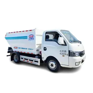 CLW 4x2 pure traseira pendurado caminhão balde lixo elétrico