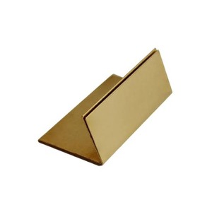 Offre Spéciale porte-cartes en laiton support métal Design organisateur de cartes pour bureau bureau maison Restaurant affichage - Product Image 2