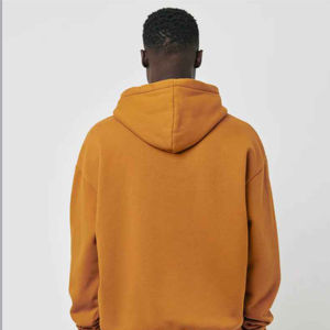 Sweat-shirt à Capuche en Molleton de 400 Coton, Couleur Unie, Anti-Rétrécissement, Couleur Unie, à Capuche, Unisexe, 100% g - Product Image 3