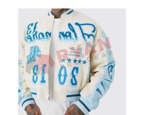 Veste universitaire à capuche zippée, coupe-vent, respirante, col montant, en tissu enduit, pour homme, décontractée, de qualité supérieure, personnalisée, pour l'automne - Product Image 4