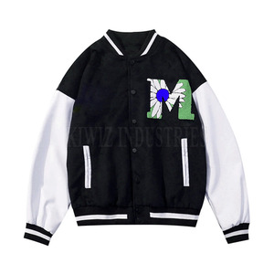 Venta caliente en la chaqueta por encargo bordado Lettermen chaqueta logotipo personalizado invierno hombres Lettermen - Product Image 1