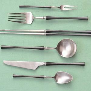 Juego de Cubiertos de Acero Inoxidable con Diseño de Nudo Moderno, Estilo Real, Ecológico y de Lujo para Fiestas - Product Image 3