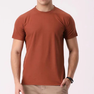 เสื้อยืดเข้ารูปแขนครึ่งแขนสำหรับผู้ชายฤดูร้อน2025เสื้อผ้าฝ้าย100% ออกแบบได้ตามต้องการ - Product Image 2