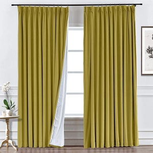 Wholesale Ready Made Fabric Cheap <b>String</b> Door Curtain Top Selling Product Home Sizzler 100% Cotton Polyester Curtain Decoration - Product Image 6
