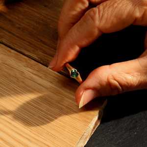 Handmade Tsavorite Ring 925 Sterling Silver Custom Gemstone 18K Gold Plated Heart Cut Unique <b>Anniversary</b> Gift For Her - Product Image 6