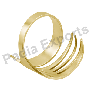 Anneaux de serviette en acier inoxydable de conception classique porte-mouchoir pratique avec fleur en strass pour la décoration de la maison et de la table - Product Image 1