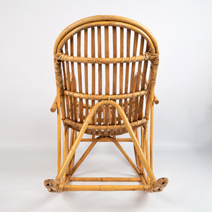 เก้าอี้โยกไม้สำหรับชานบ้านกลางแจ้งทำด้วยมือราคาดี - Product Image 6