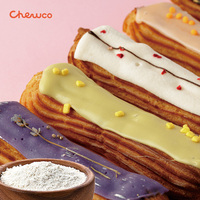 Mélange à pâtisserie sans gluten Eclairs Poudre de beignet certifiée HACCP Recette