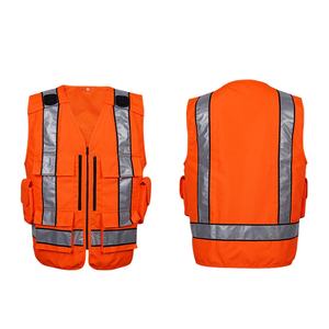 Chalecos Reflectivos Personalizados con Cinta Reflectante, Chalecos de Alta Visibilidad para Seguridad Pública, Chalecos de Construcción - Product Image 1