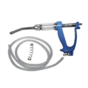 Pistola de Riego Automática de Alta Calidad con Cuerpo de Plástico y Agarre en V para Ganado, Uso Veterinario - Tecnología Quirúrgica de Borde Tonto - Product Image 1