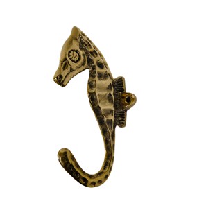 Antique Sea Treasure Brass <b>Wall</b> Hook Modern Design Coat and <b>Clothing</b> Hook Detachable Made of Steel ABS Iron Packed in Box - Product Image 1