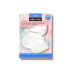 Personalized Ida Gadgets Promotional <b>Mirror</b> with Comb Customizable Accessories - Product Image 3