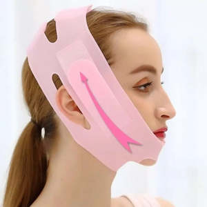 Fascia per il mento in silicone Myrva Myr-Zoe2037, supporto compressivo per il dimagrimento del viso e il modellamento del contorno facciale - Product Image 4