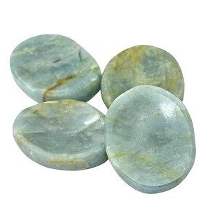 Pierre de pouce pierre aigue-marine pierre d'inquiétude pierre de pouce d'inquiétude pierre de pouce naturelle cristal de guérison inquiétude des pierres précieuses - Product Image 5