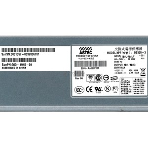 300-1945-01 แหล่งจ่ายไฟ SUN POWER 550W สำหรับ SUNFIRE X4200 X4100 M2 ปรับปรุงใหม่ - Product Image 4