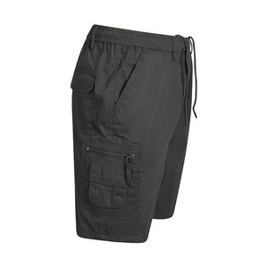 Pantalones Cortos Cargo Negros Personalizados para Hombre, Pantalones Cortos Vaqueros Transpirables y Ecológicos - Product Image 4