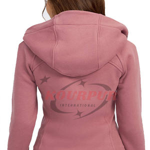 Sweat-shirts de qualité supérieure pour femmes, à porter au quotidien, en différentes couleurs, avec poche et fermeture éclair. Sweat-shirt hautement recommandé pour femmes. - Product Image 2
