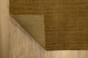Alfombra de Lana Gabbeh Marrón Dorado Anudada a Mano, Grande 10x14, Tono Tierra, Decoración para el Hogar, Alfombra para Sala de Estar, Diseño Acogedor - Product Image 4
