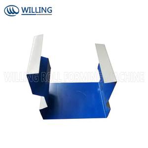 WILLING half round <strong>used</strong> <strong>gutter</strong> roll forming <strong>machine</strong> pipe made in china steel ce new 1 year - Product Image 4