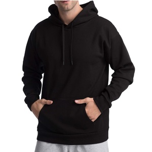 Sudadera con capucha unisex mezclada de algodón de lujo nuevo diseño 2025 con cordones para invierno - Product Image 3