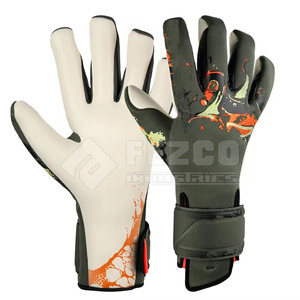 Guantes de Portero Unisex Ajustables y Transpirables de Cuero con Logotipo Personalizado, Material de Alta Calidad, Protección Cómoda para la Palma - Product Image 1