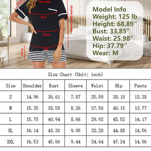 ชุดเสื้อผ้า2ชิ้นสำหรับผู้หญิงชุดกางเกง2ชิ้นสำหรับฤดูร้อนชุดวอร์มใส่วิ่งพร้อมดีไซน์ตามสั่ง - Product Image 6