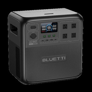 สถานีไฟฟ้าพกพา BLU ET TI AC180T 1433Wh กำลังไฟ 1800W เครื่องกำเนิดไฟฟ้าพลังงานแสงอาทิตย์ คลื่นไซน์บริสุทธิ์ แบตเตอรี่ลิเธียมไอออน MPPT พร้อมไฟฉาย - Product Image 2