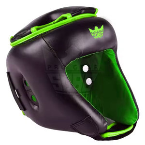 Best Selling Professional Leather Boxing <b>Head</b> Guard-Soft Protective Customizable Logo Sizes for MMA <b>Training</b> Wholesale Low Price - Product Image 5