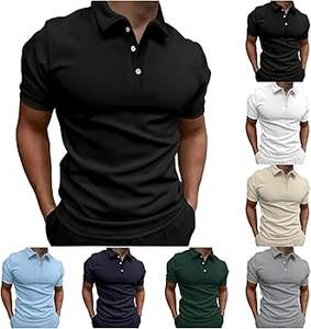 Camisetas Polo de Manga Corta 100% Algodón para Hombre - Product Image 3