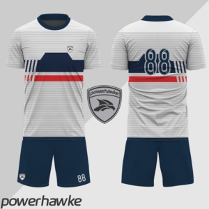Uniforme de fútbol con patrón elegante de moda Conjunto completo con logotipo personalizado Nombre del equipo Tamaño Color para niños adultos - Product Image 2