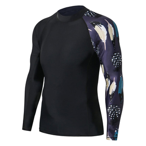 Camiseta de Compresión Personalizada con Logotipo para Hombre, Manga Larga, para Gimnasio, Fitness, Deporte, Capa Base, Protección Solar, Secado Rápido, MMA - Product Image 4