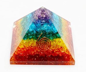 Pyramide d'Orgone en Gros, Cristal Naturel en Vrac, Sept Chakras, Pyramide d'Orgone, Cendrier, Feng Shui, Tailles Personnalisées, Protection - Product Image 5