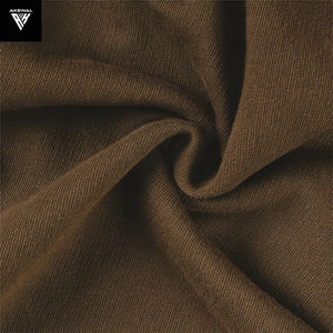 Logotipo personalizado para hombre marrón 100% algodón Activewear Gym Shorts French Terry 5 pulgadas Entrepierna Cintura elástica Tipo de cintura media Disponible Stock - Product Image 6