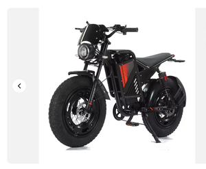 Vélo électrique Fatbike H3 avec pneus larges, freins à disque, pour la montagne, disponible depuis nos entrepôts aux États-Unis et en Europe – Vélos électriques abordables - Product Image 4