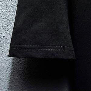 Camisetas personalizadas con diamantes de imitación de alta calidad, camiseta personalizada de algodón 100% para hombre, camisetas holgadas de Fitness con diamantes de imitación para hombre - Product Image 4