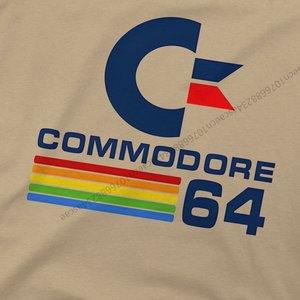 2026 Trending Premium Quality Men's Commodore 64 camiseta Theory Camiseta 100% algodón Casual patrón sólido impresora directa de fábrica - Product Image 4