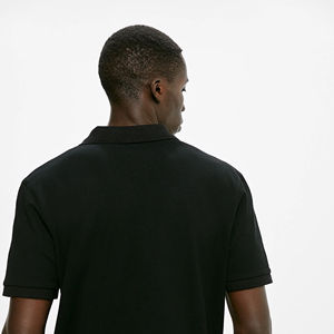 100% couleur personnalisée été Slim Fit vêtements de travail hommes pour Polo Logo personnalisé école et uniformes de travail Service OEM motif solide - Product Image 2