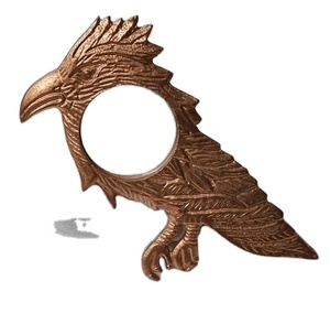 Vintage Brass Eagle Magnifier Glasses Multi-Functional <b>Swivel</b> Desk Metal Desktop Decor with Copper Finish for Reading - Product Image 1