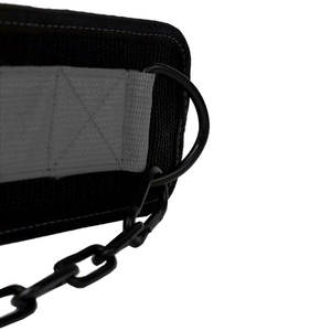 Cinturón de Soporte Lumbar de Neopreno de Alta Seguridad con Logotipo Personalizado, Impermeable, con Cadena de Acero para Levantamiento de Pesas, Entrenamiento Profesional - Product Image 3