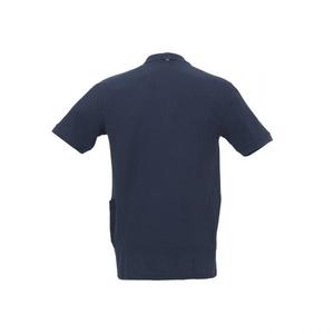 Camisa de piqué de polialgodón azul profundo con cuello, ropa de trabajo, paquete múltiple, Gap, para el día a día - Product Image 3