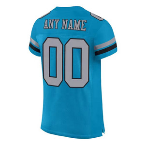 Camisetas de Fútbol Sublimadas Personalizadas al por Mayor, de Alta Calidad, 100% Poliéster, Cuello en V, Manga Corta, Transpirables, Antibacterianas - Product Image 2