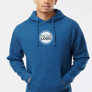 Independent Trading Co Sweat à capuche personnalisé Sweat-shirt imprimé Vêtements de travail Logo Hoodies - Product Image 4