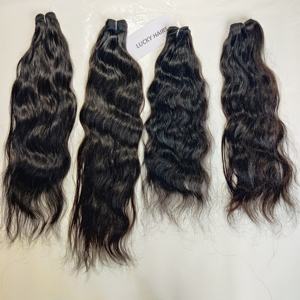 Mèches de cheveux humains bruts vierges naturels non traités, cheveux brésiliens vierges à cuticules alignées - Product Image 5